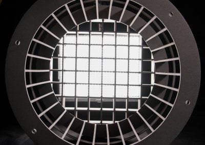 flow conditioning basket - top view